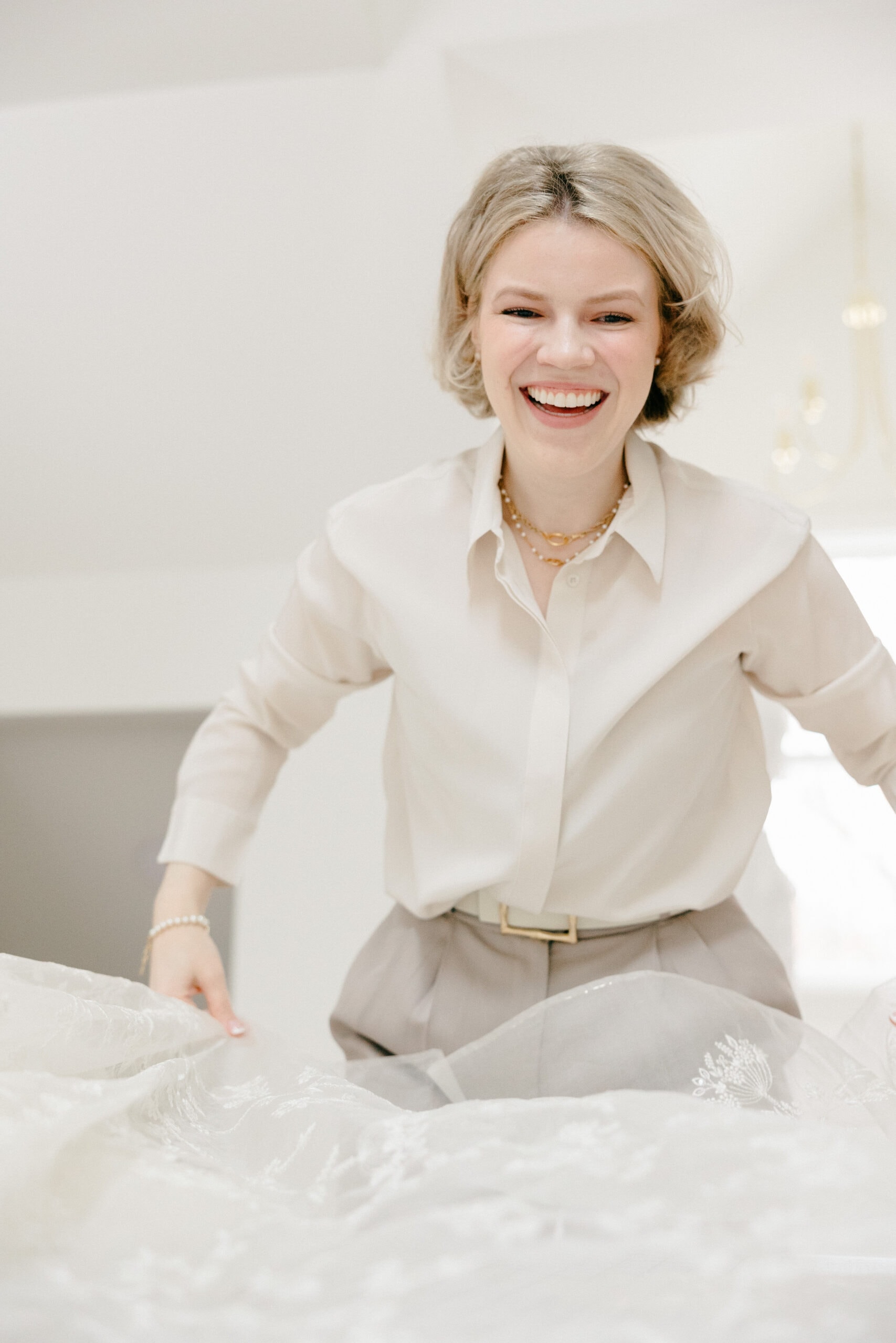 Sarah Kolis Couture Vintage Redesign dress photoshoot Timeless Elegance