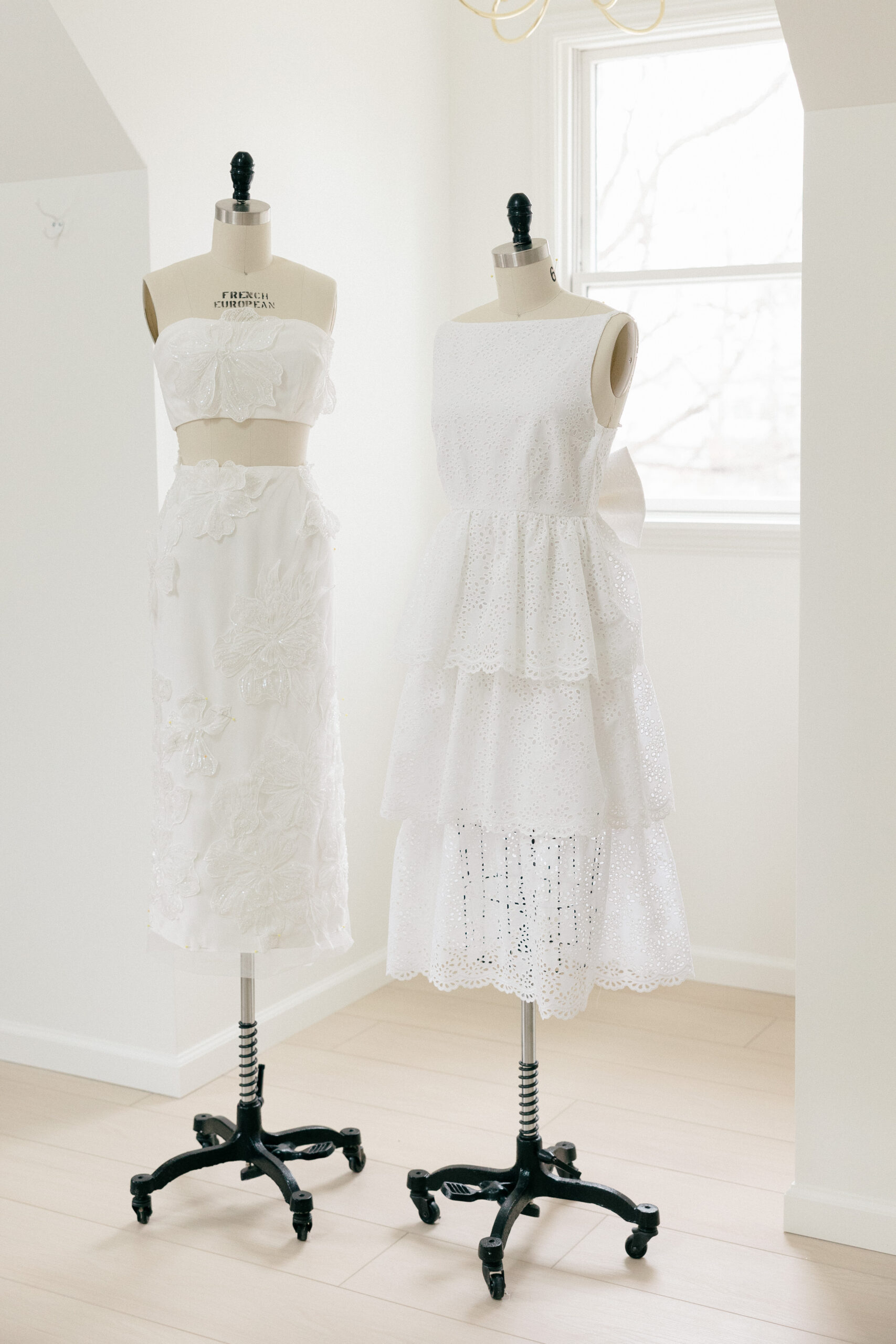 Angela’s Bridal Shower: A Day Full of Florals, Femininity, and Sisterly Love 28 Angela's Bridal Shower in Custom Sarah Kolis dress