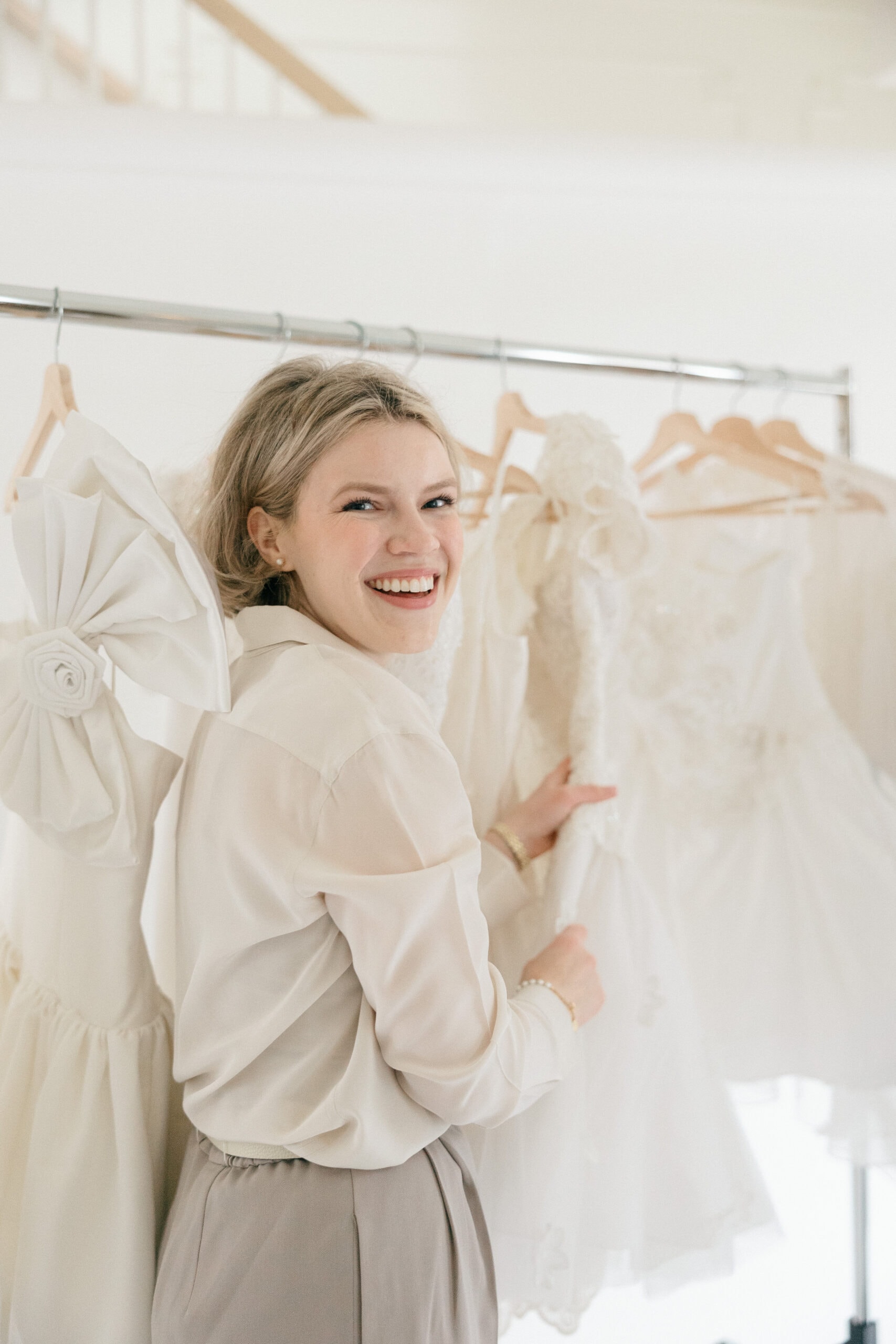 Sarah Kolis Couture Vintage Redesign dress photoshoot Timeless Elegance