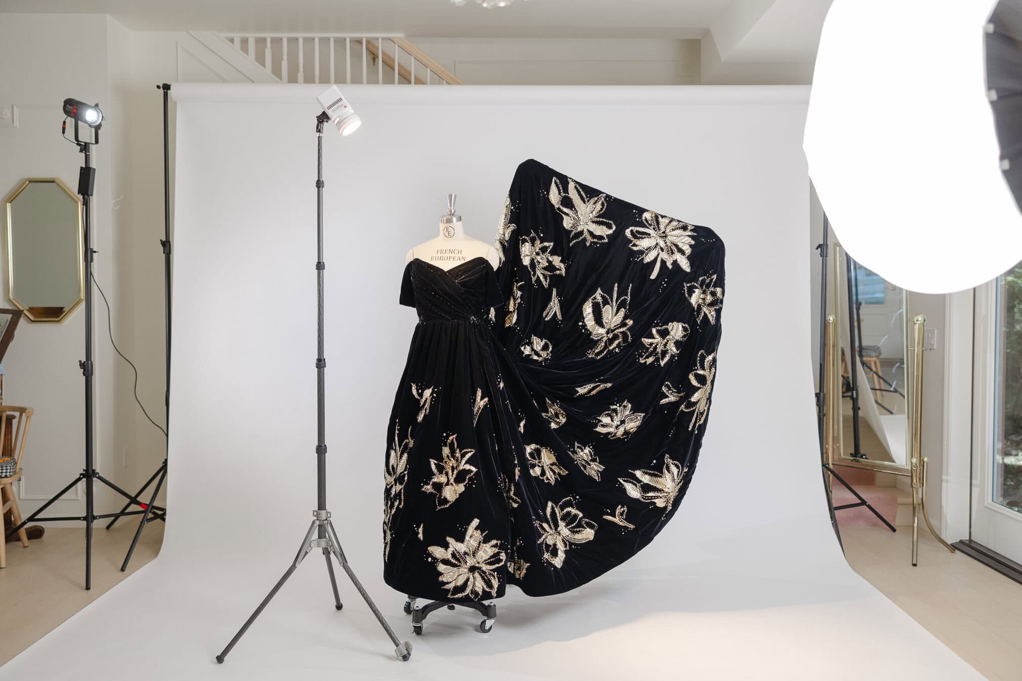 A Gown Worthy of a Fairytale Villain: Kelsey Beard’s Custom Black Couture Wedding Gowns 1 custom black wedding gowns