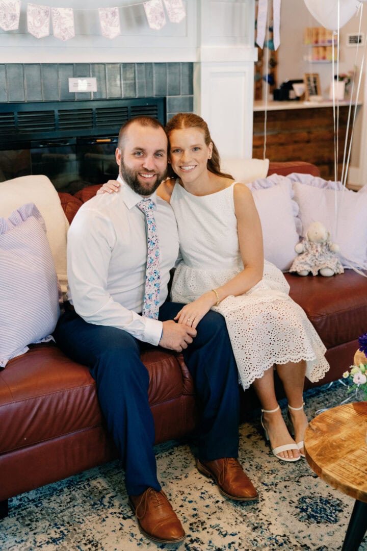 Angela Kolis bridal shower custom bridal shower dress