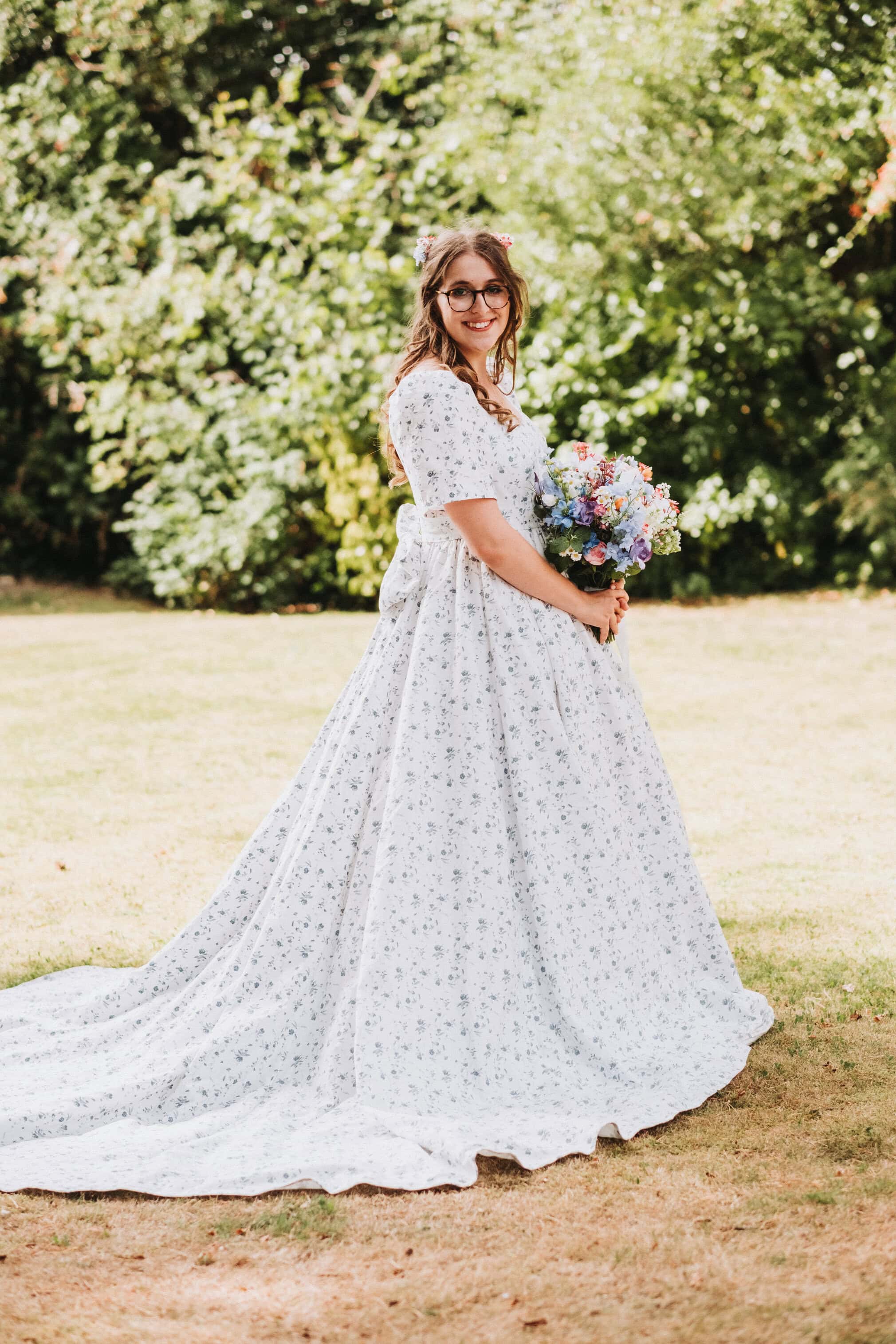 From Bedsheets to “The One”: A UK Bride’s DIY Sarah Kolis Couture Gown 45 Betty