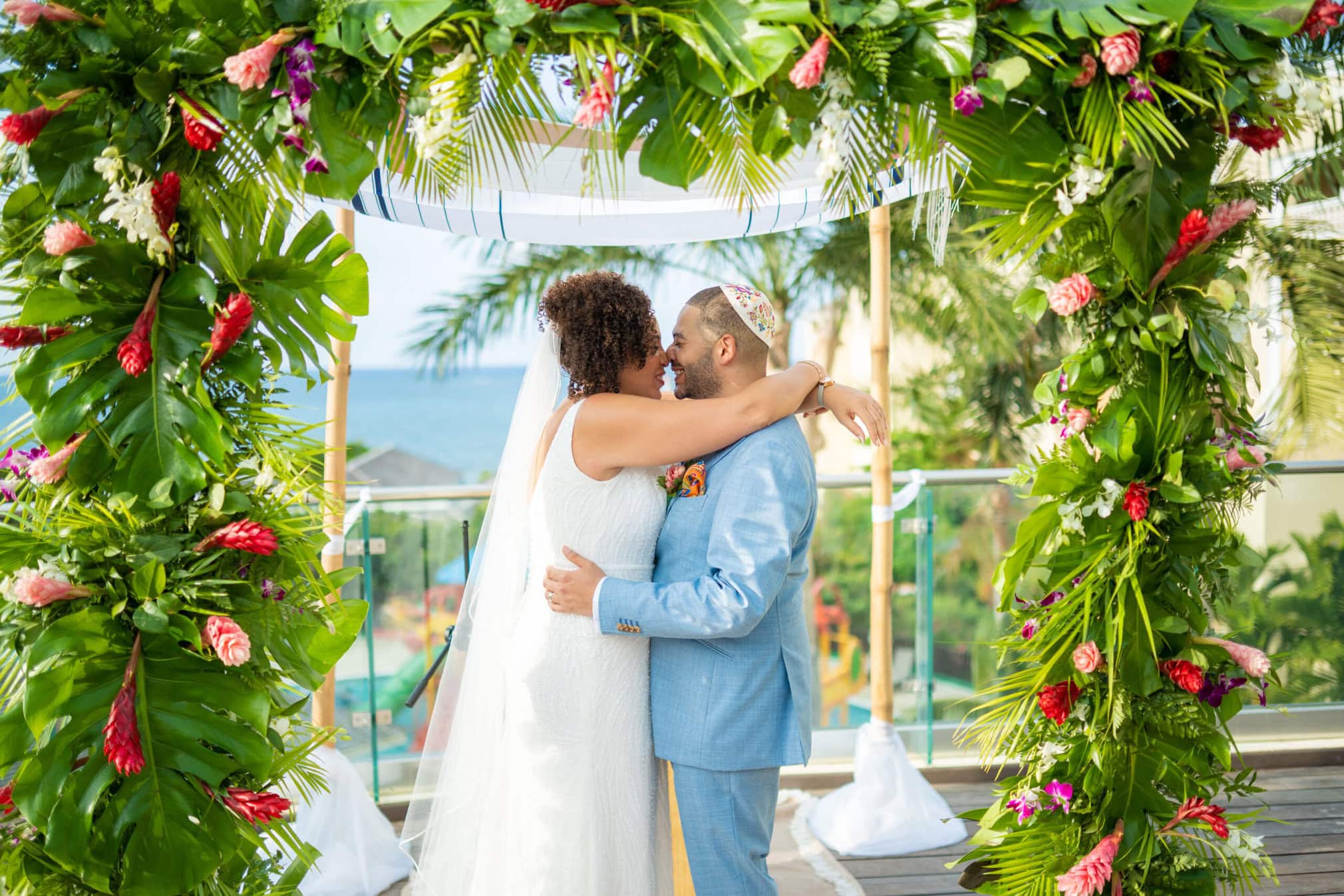 bride shina and groom andrew