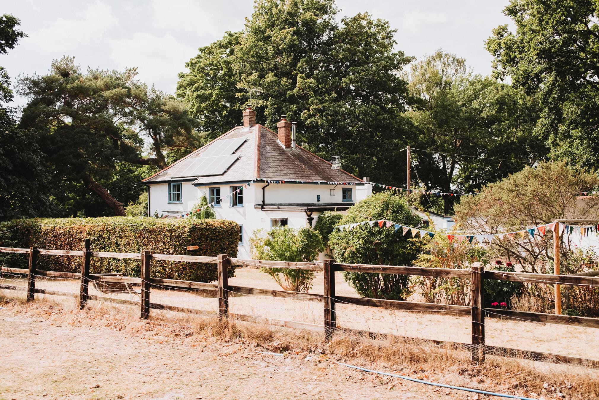 From Bedsheets to “The One”: A UK Bride’s DIY Sarah Kolis Couture Gown 14 Drove Cottage
