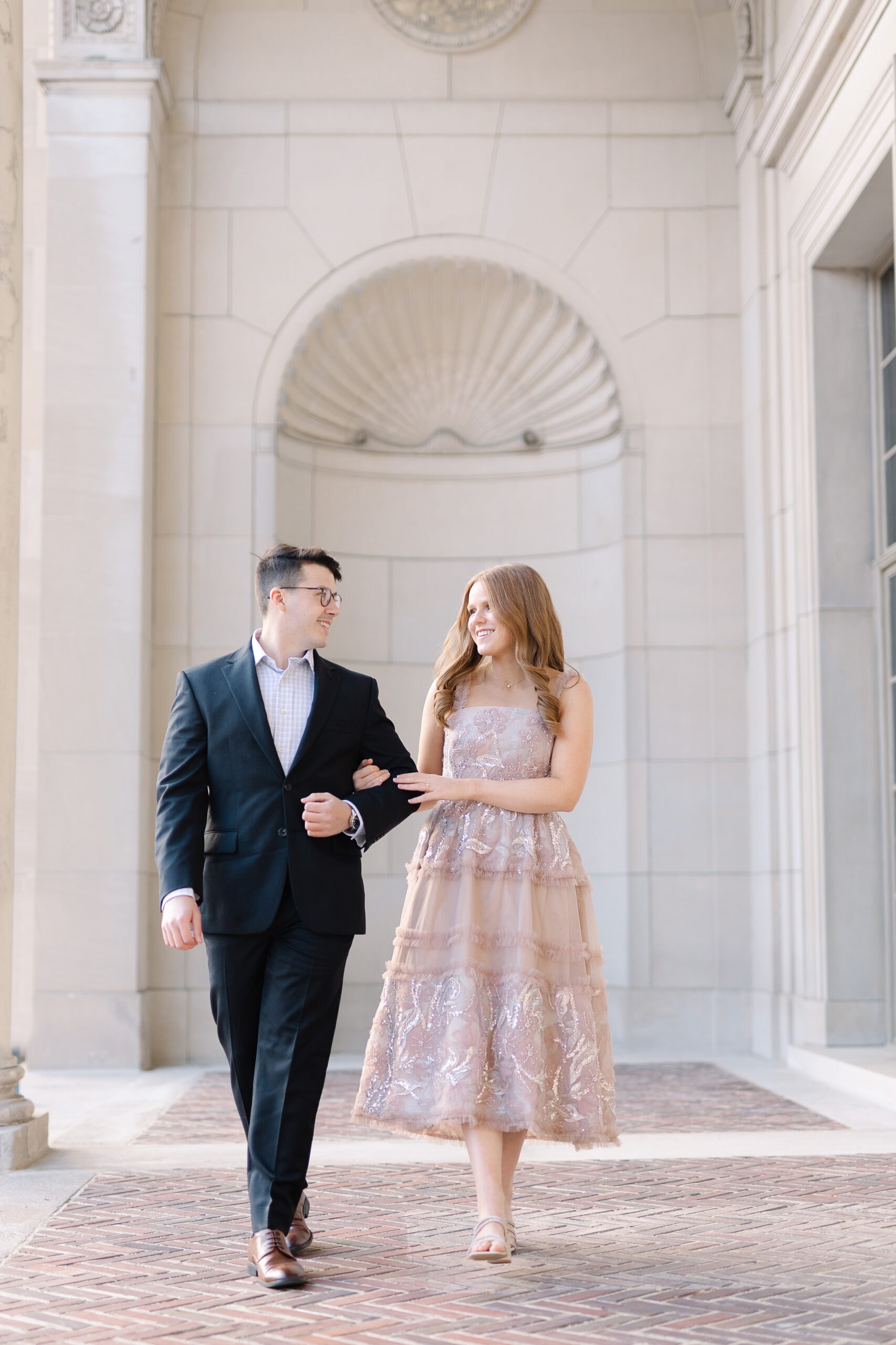 Sister Melissa and new fiance Cameron