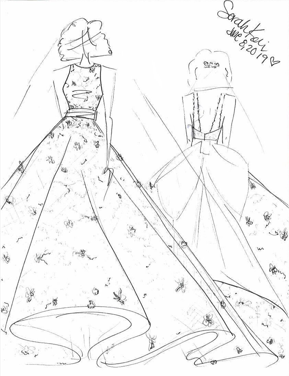 Designing My Own Custom Couture Wedding Gown 2 custom wedding gown alterations designer michigan detroit midwest tips for caring for your dress sarah kolis 0152 1