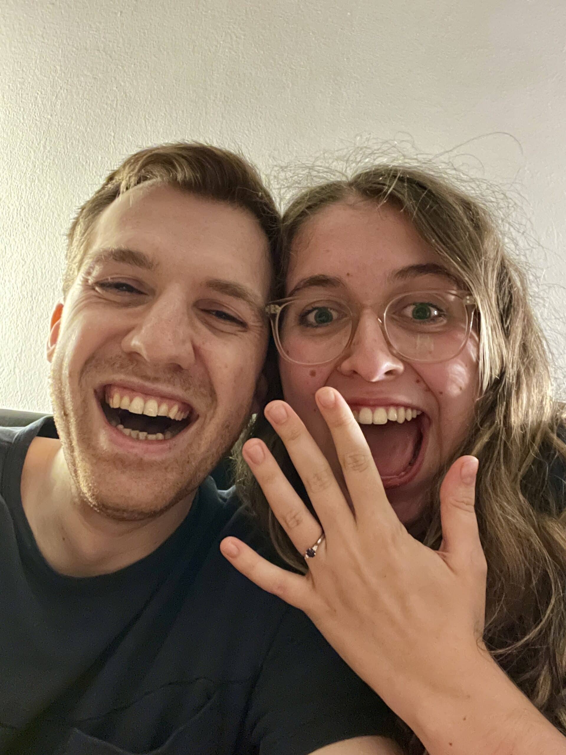 From Bedsheets to “The One”: A UK Bride’s DIY Sarah Kolis Couture Gown 10 getting engaged New Years 2023 scaled