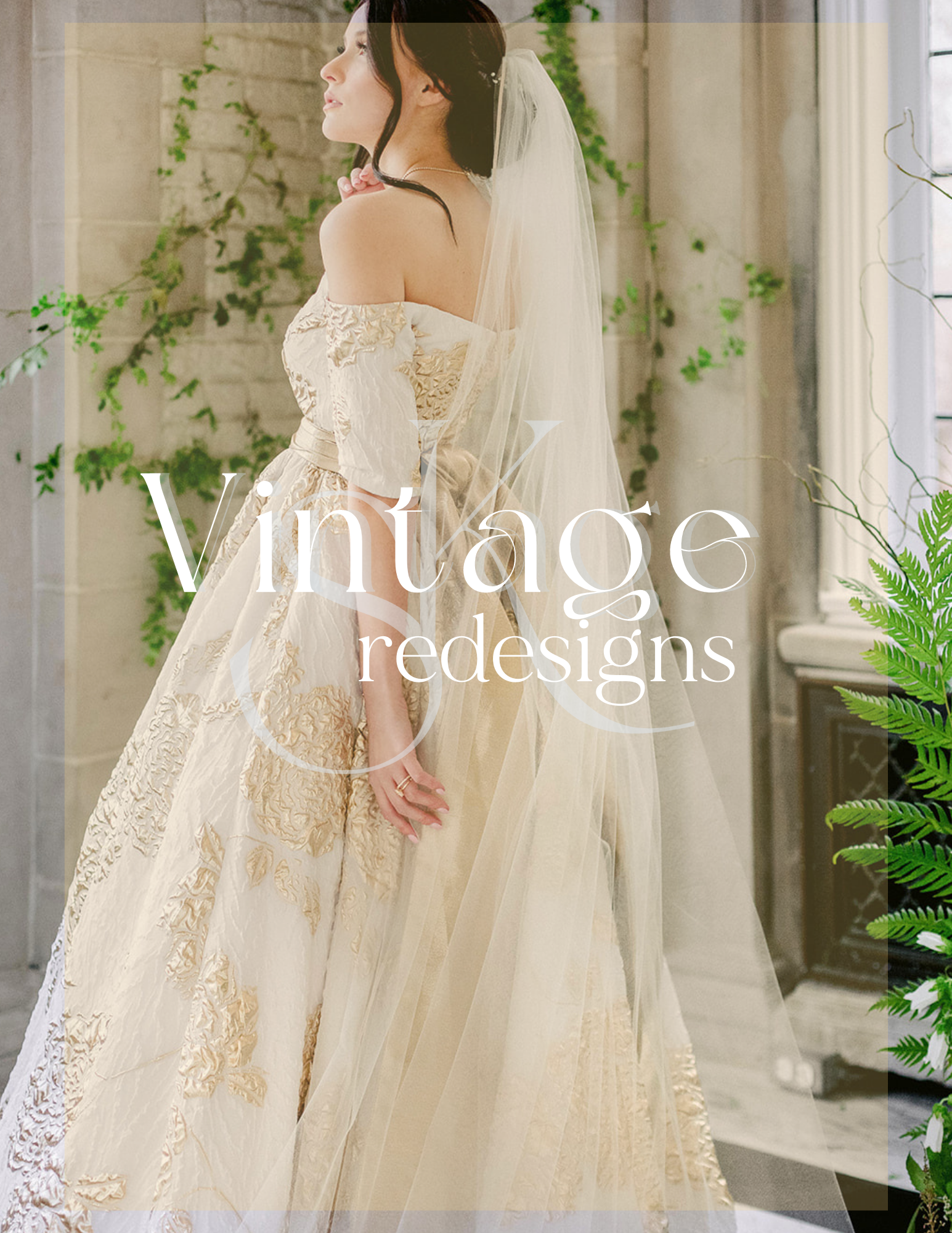 Sarah Kolis Vintage Redesigned Wedding Dresses