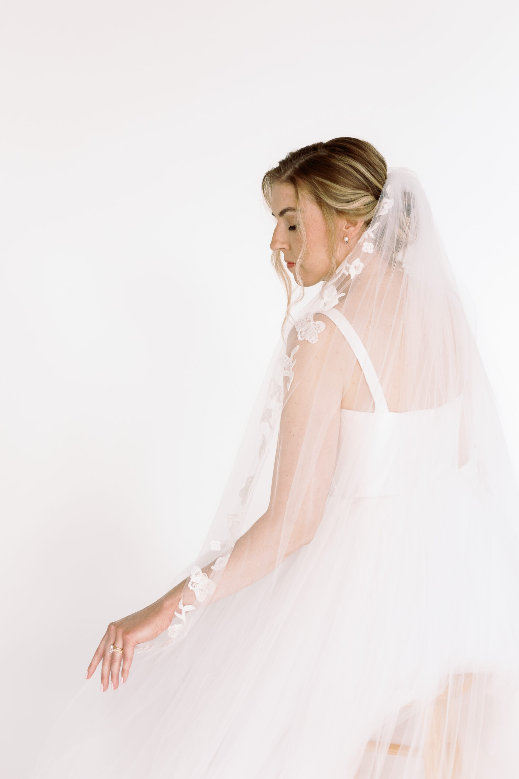 sarah kolis couture gown cathedral veil
