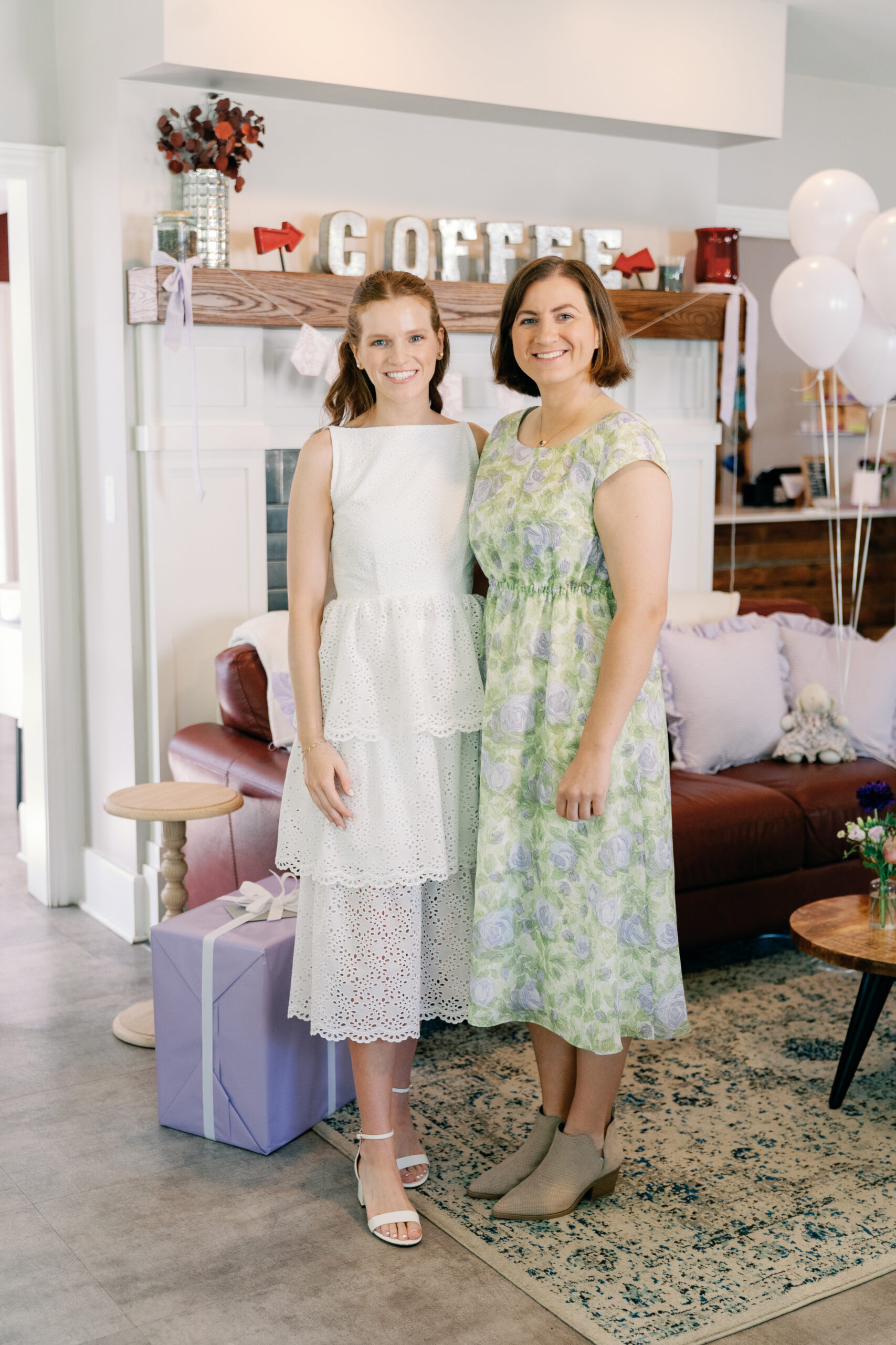 Angela's Bridal Shower in Custom Sarah Kolis dress