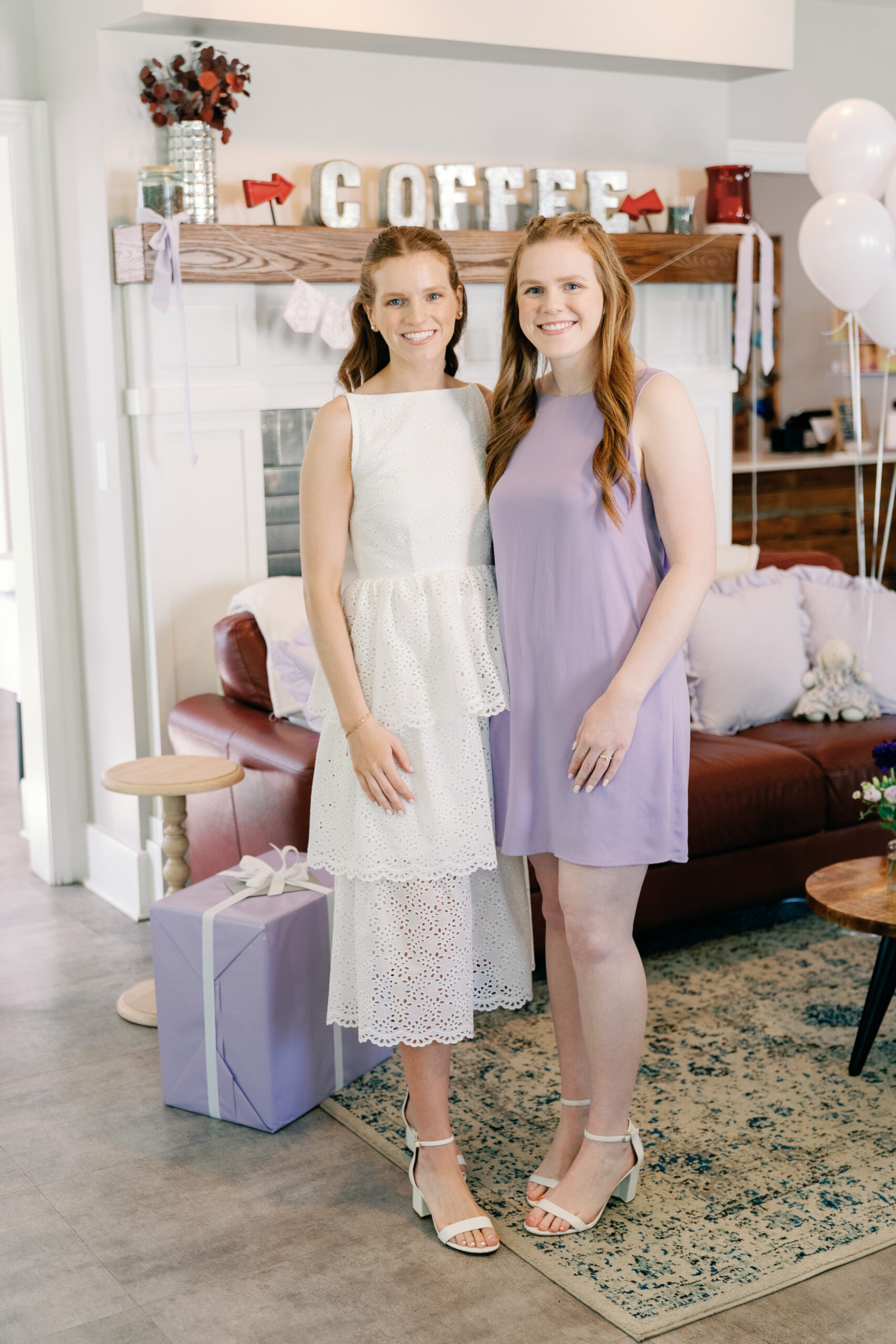 Angela's Bridal Shower in Custom Sarah Kolis dress