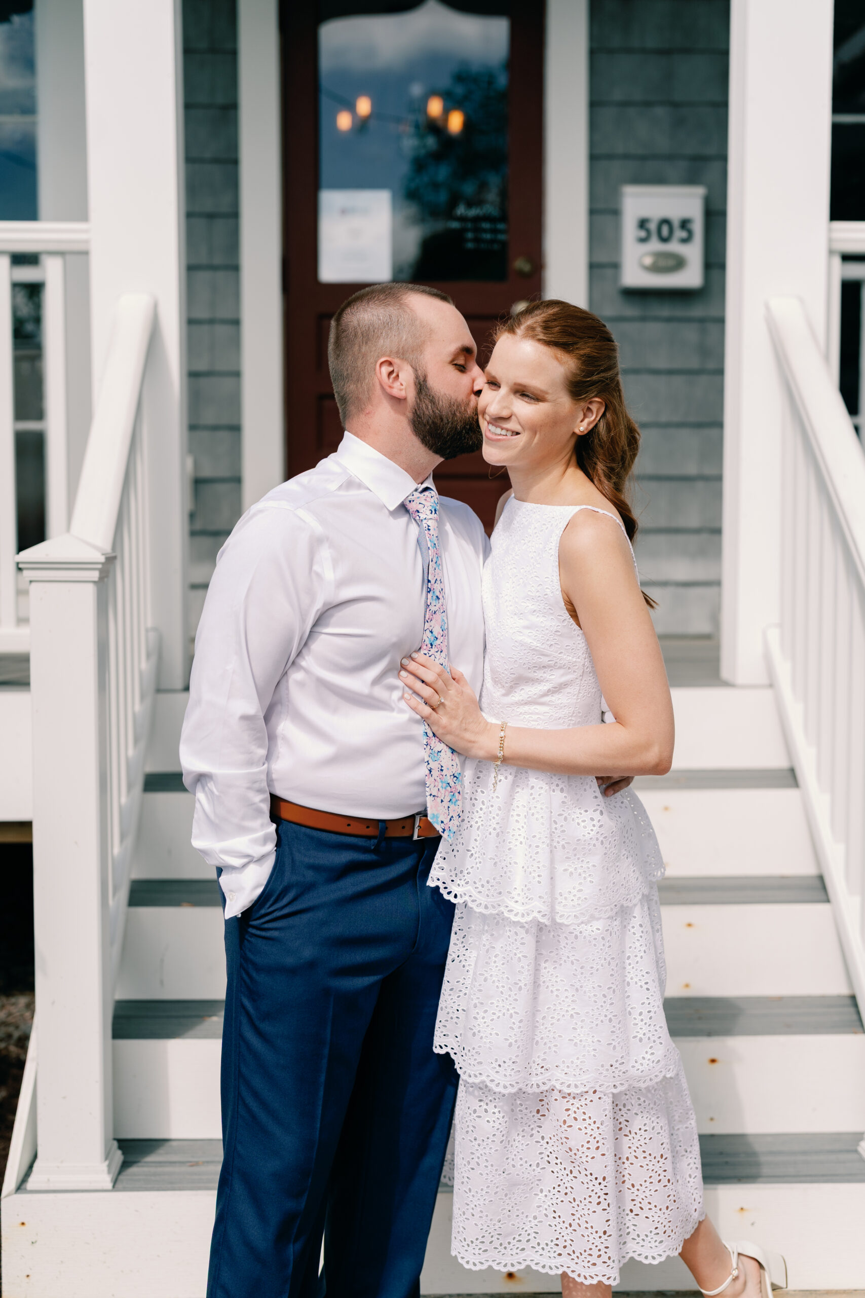 Angela's Bridal Shower in Custom Sarah Kolis dress