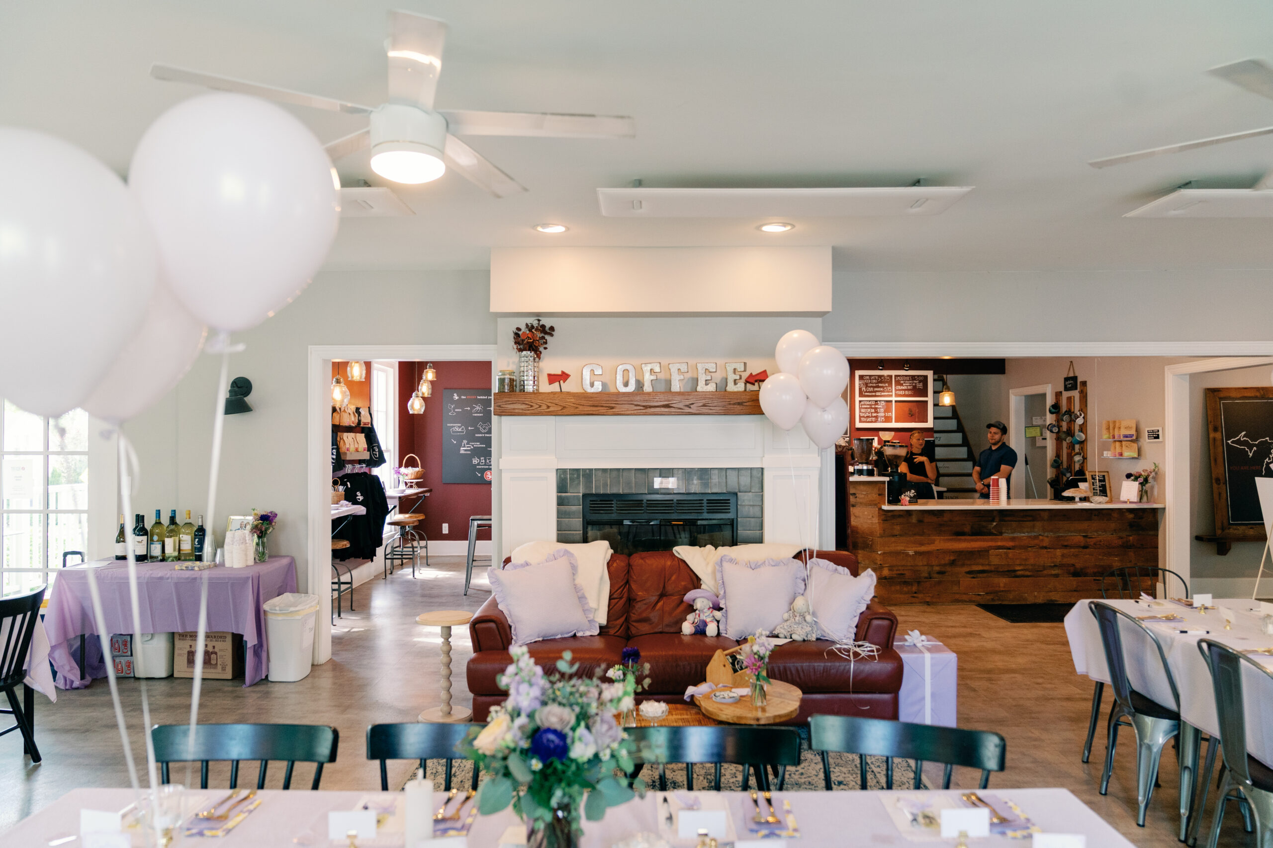 Angela's Bridal Shower in Custom Sarah Kolis dress
