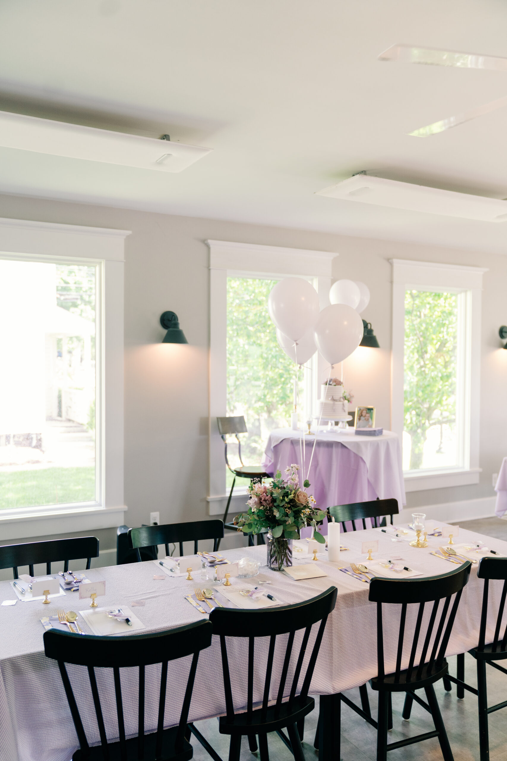 Angela's Bridal Shower in Custom Sarah Kolis dress