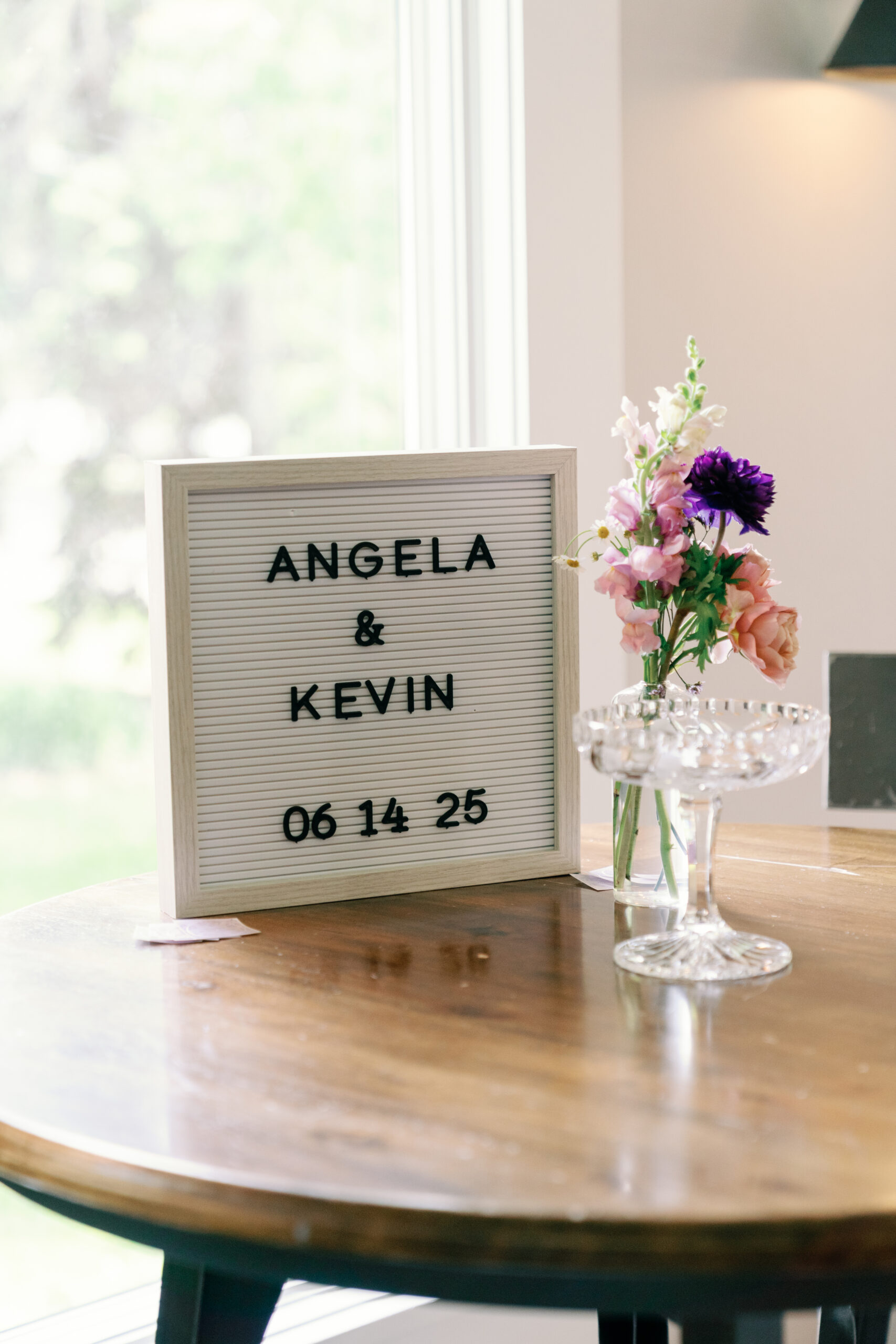 Angela's Bridal Shower in Custom Sarah Kolis dress