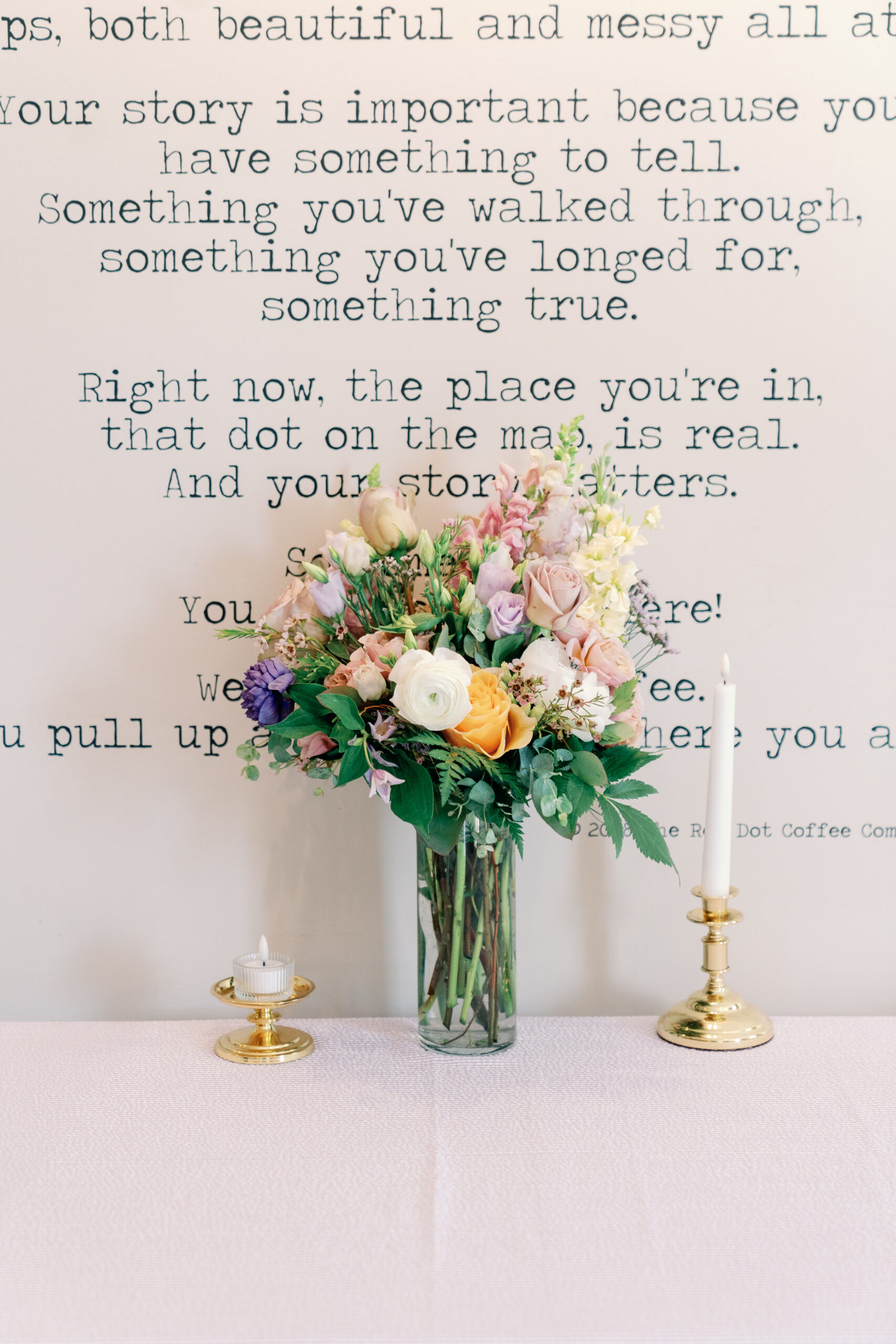 Angela's Bridal Shower in Custom Sarah Kolis dress