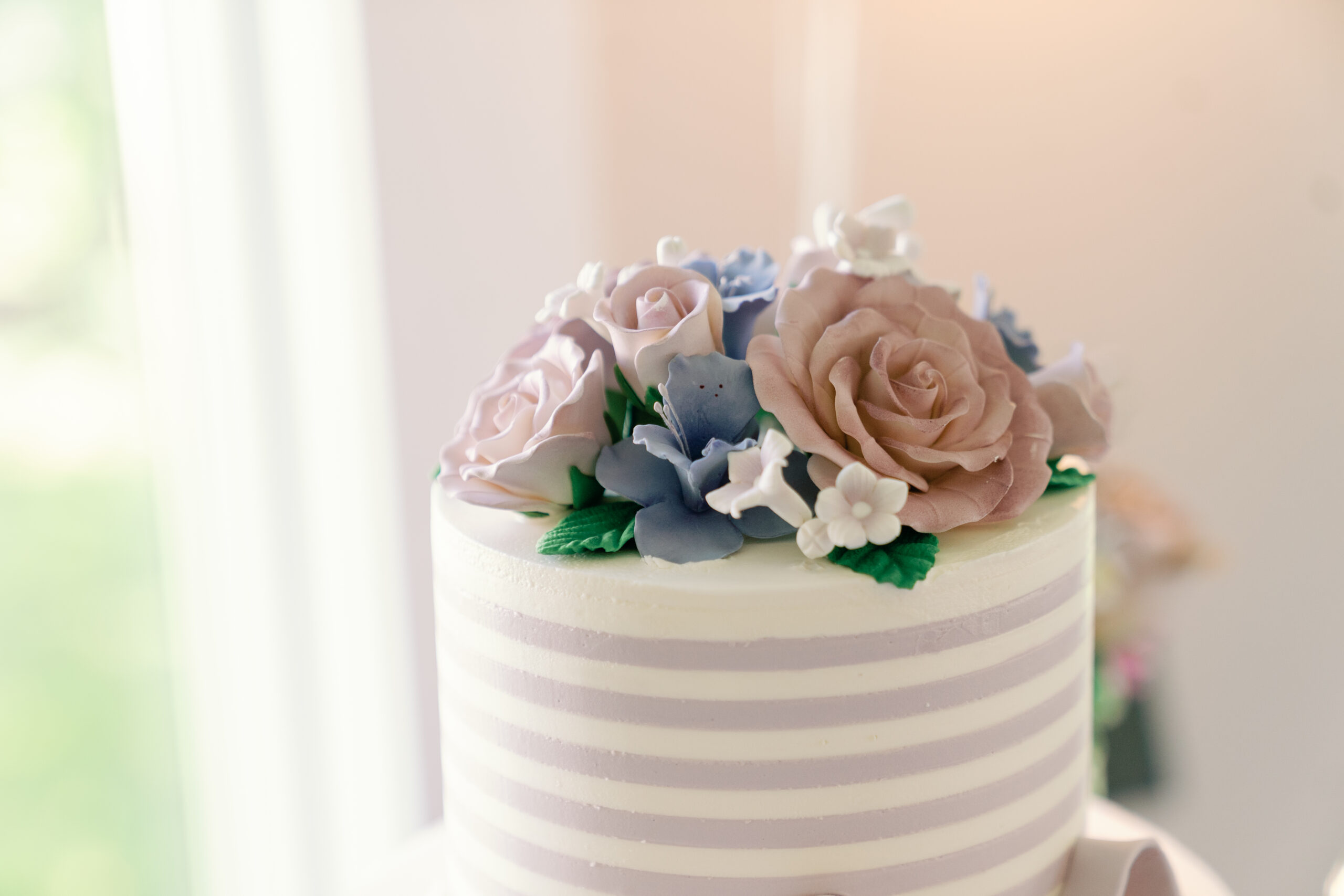 Angela's Bridal Shower in Custom Sarah Kolis dress bella dolce cakes