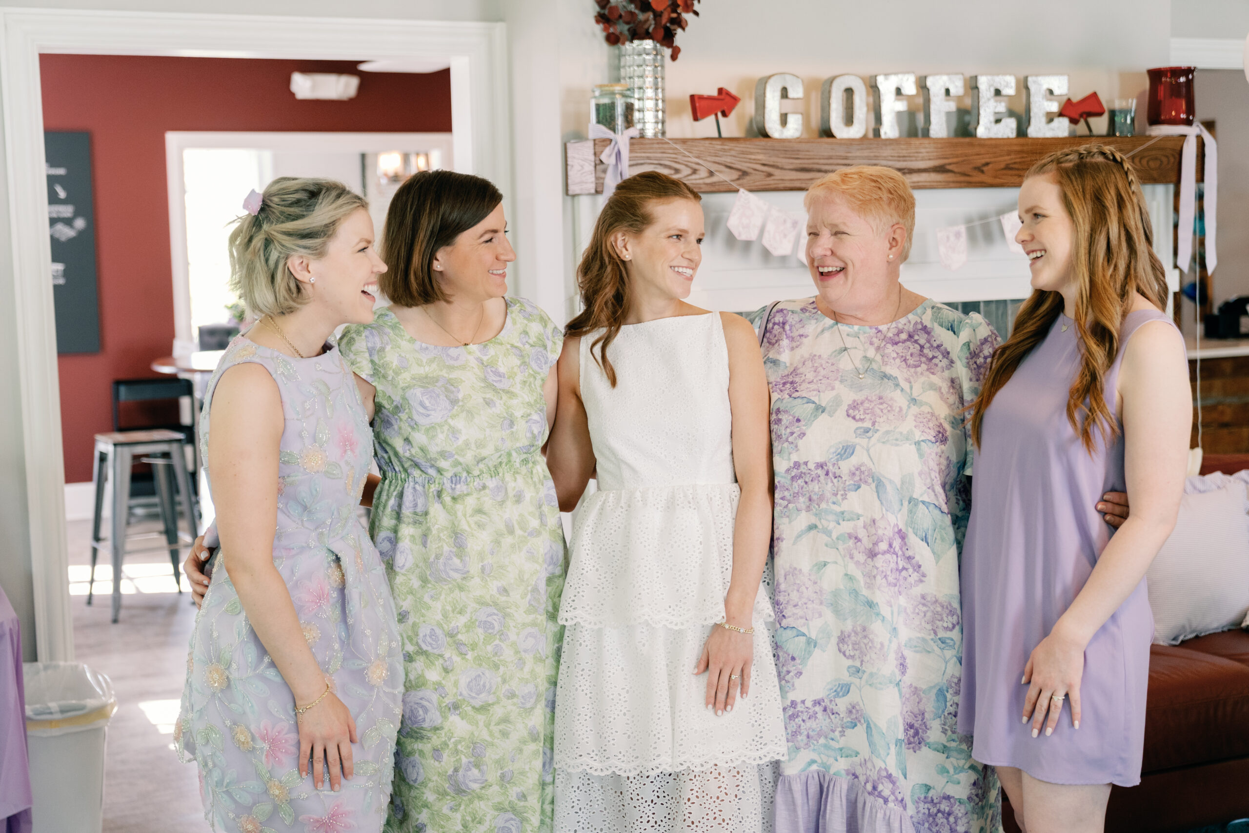 Angela's Bridal Shower in Custom Sarah Kolis dress
